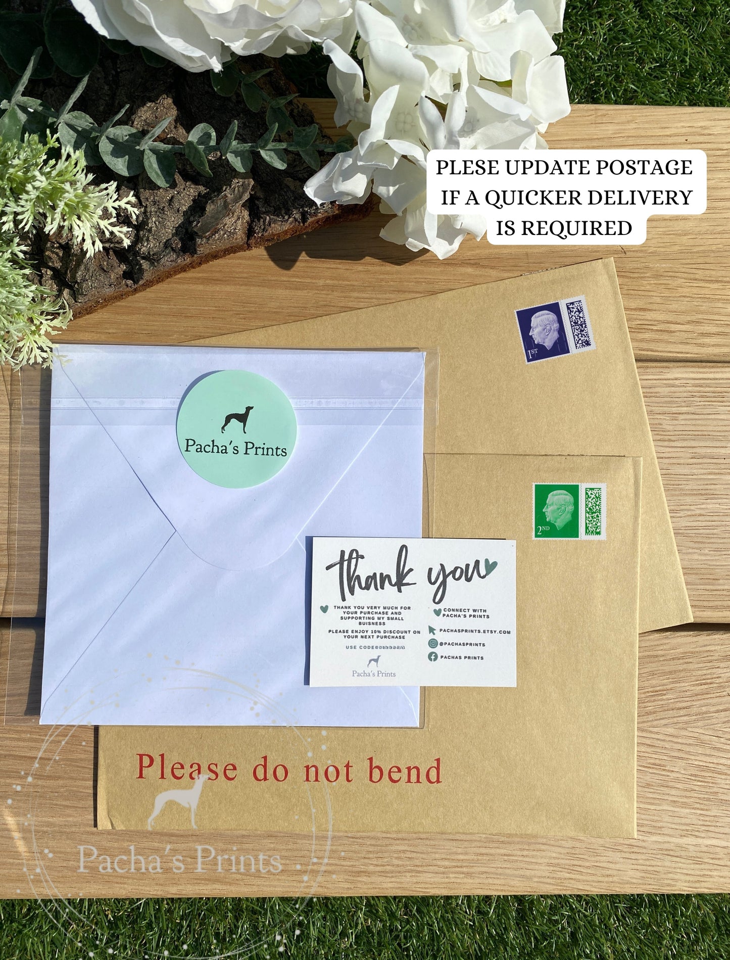 Christmas card-Santa's Little helper