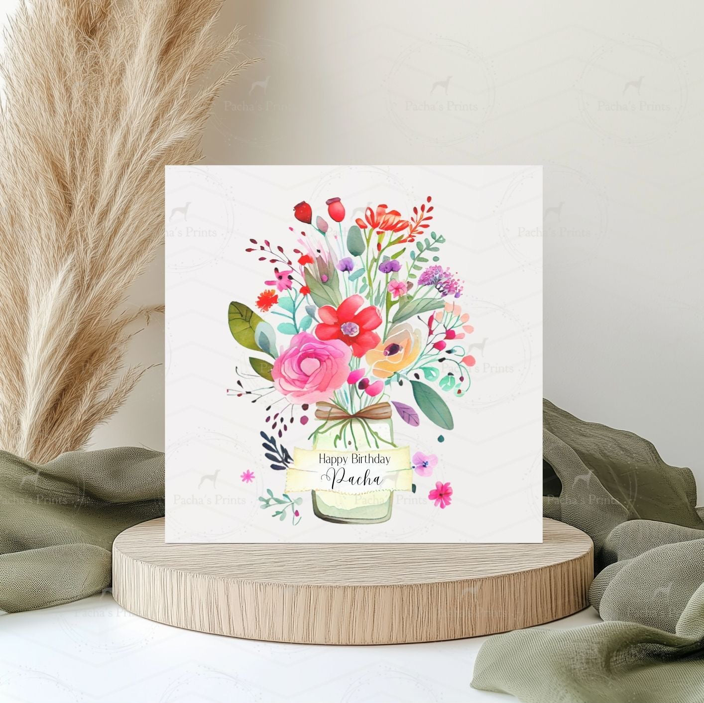 Floral Greeting card for all Occasions