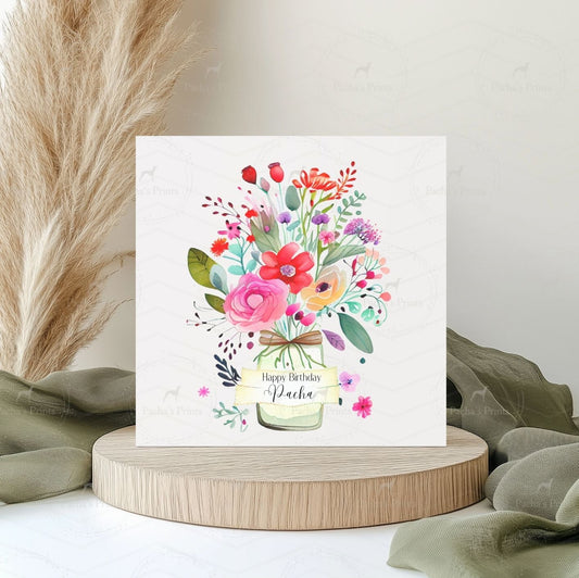 Floral Greeting card for all Occasions