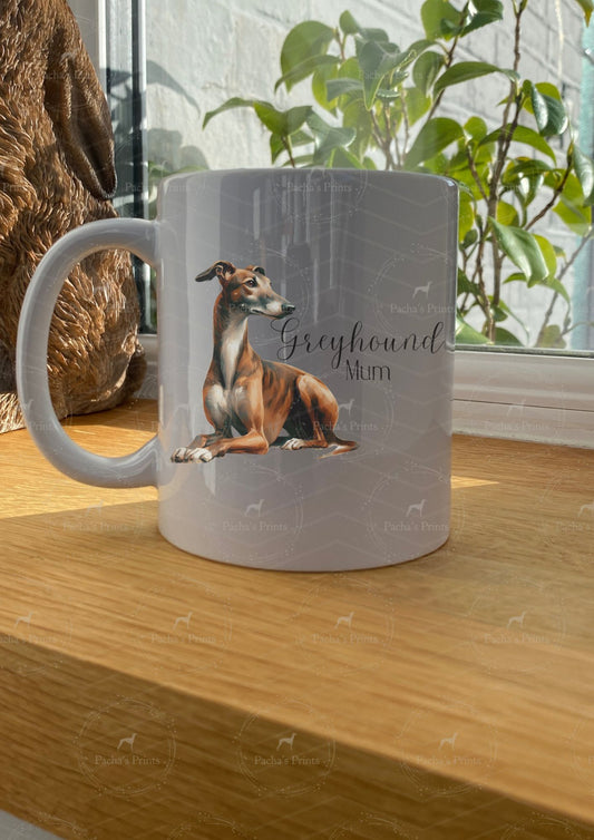 Greyhound Mum Coffee Mug