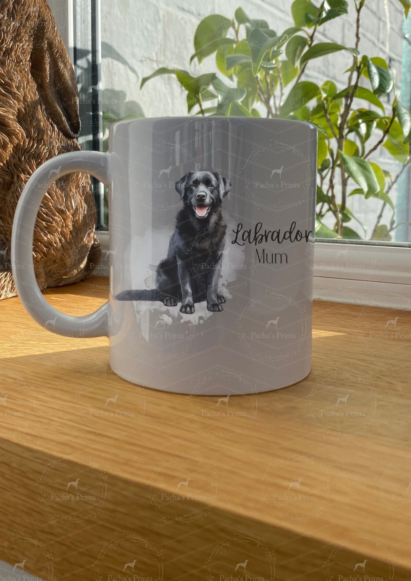 Black Labrador Coffee Mug
