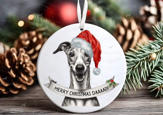 Ceramic Decoration- Whippet fun