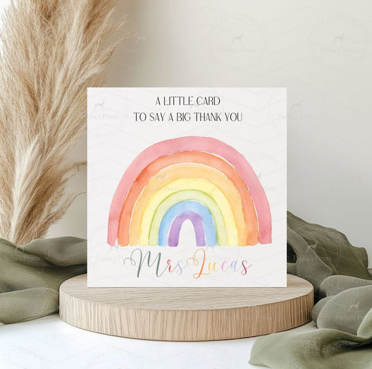 Greeting card- Thank you