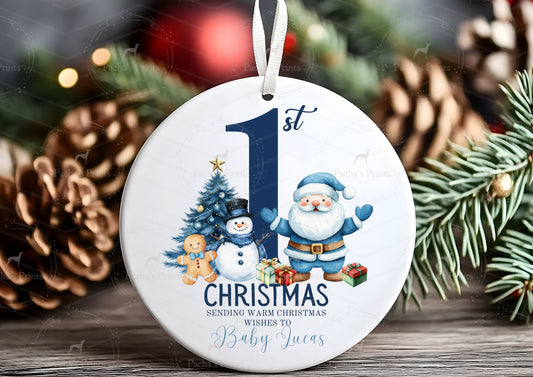 Ceramic Decoration- My first Christmas