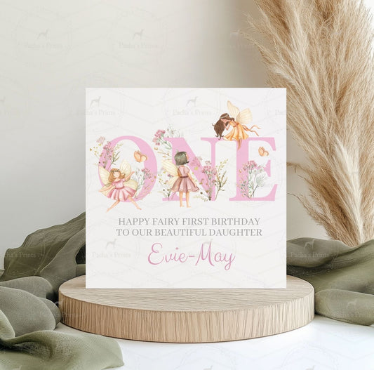 Greeting card- ONE