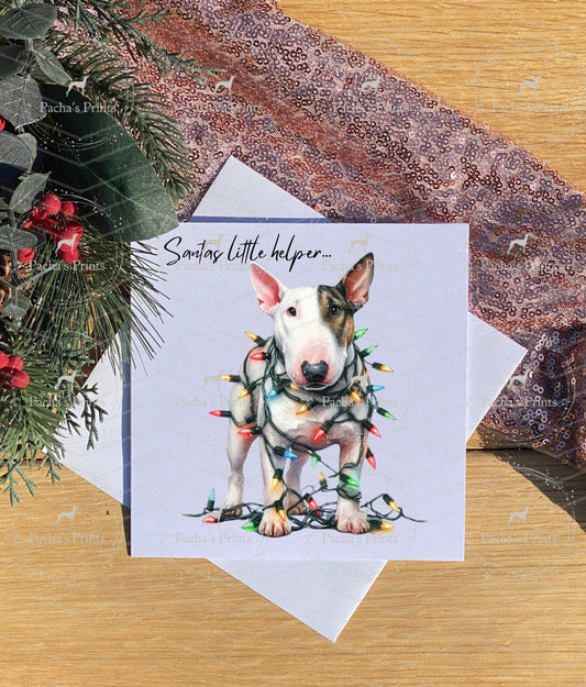 Christmas card-Santa's Little helper