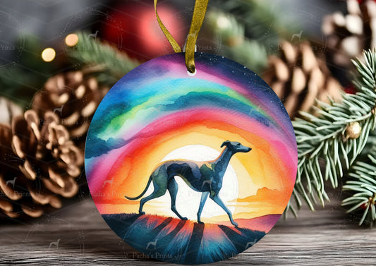 Metal Tree Decoration- Hound
