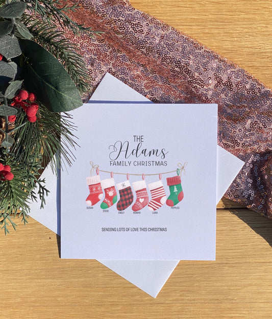 Christmas card- To the whole Family