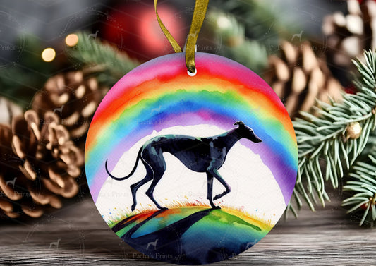Metal Tree Decoration- Hound