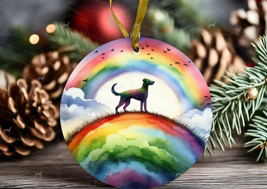 Metal Tree Decoration- Jack Russell