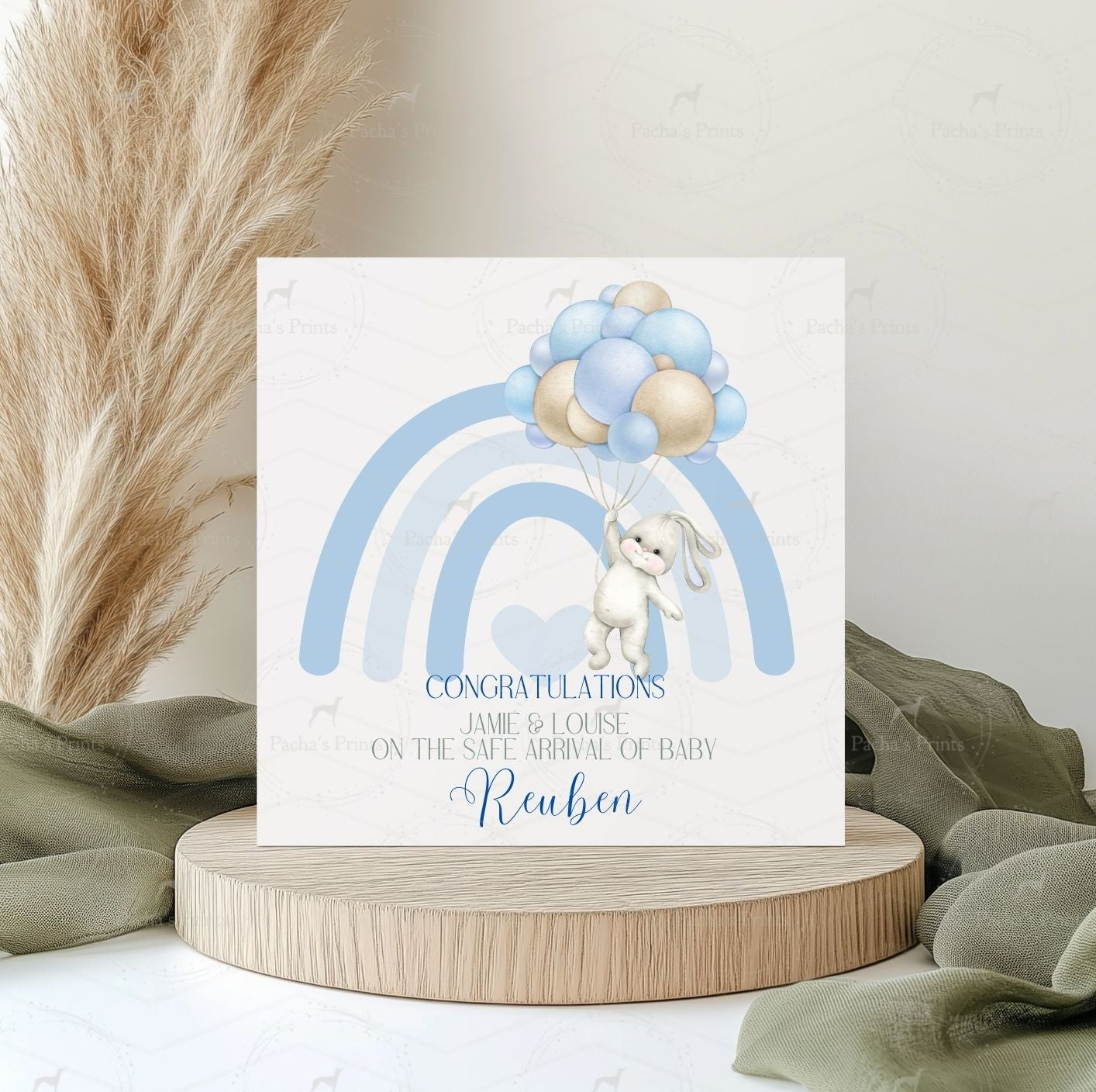 Greeting card- New Baby boy