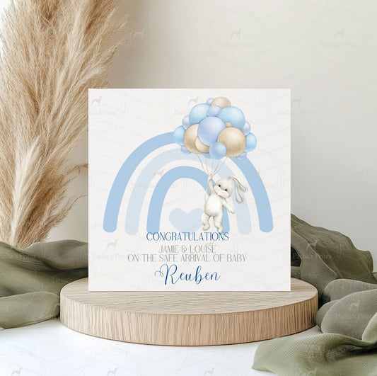 Greeting card- New Baby boy