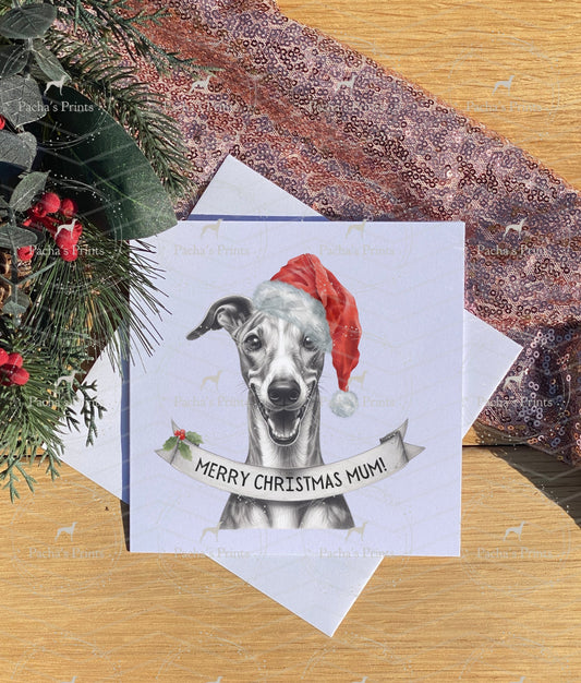 Christmas card- From the Sighthound this Christmas
