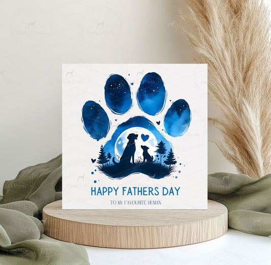 Greeting card- From the Dog!