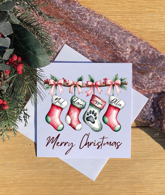 Christmas card- To the whole Family