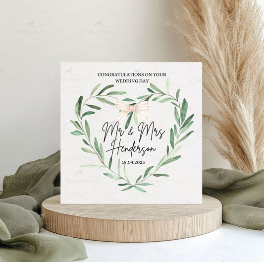 Greeting card- Wedding Card.