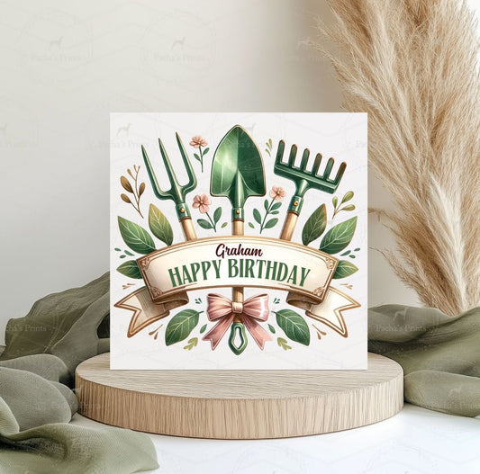 Greeting card- Garden Lovers Birthday