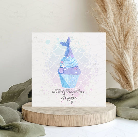 Greeting card- Mermaid