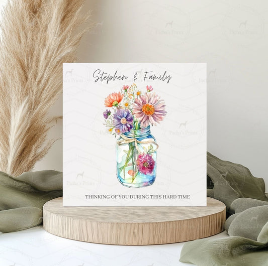 Greeting card- Wildflower