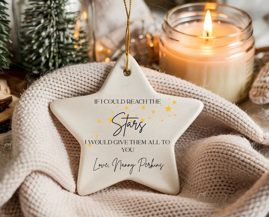 Reach the stars- Ceramic Christmas decoration