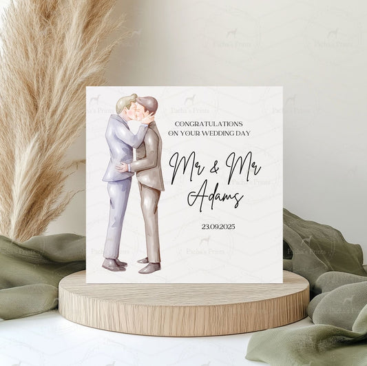 Greeting card- Mr & Mr