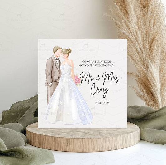 Greeting card- Mr & Mrs