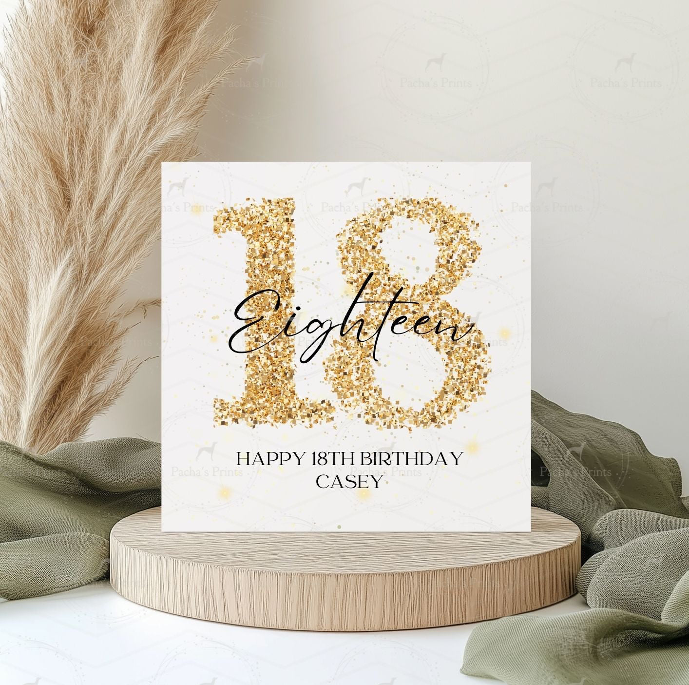 Greeting card- 18th Birthday