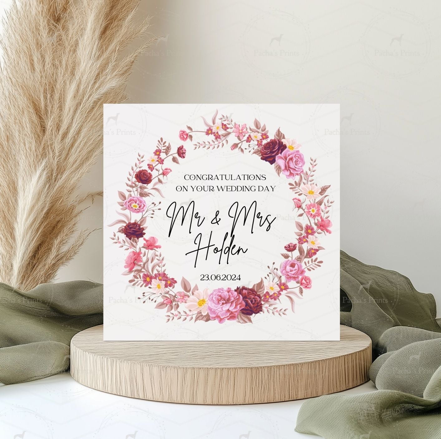 Greeting card- Wedding Card