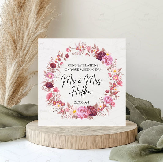 Greeting card- Wedding Card