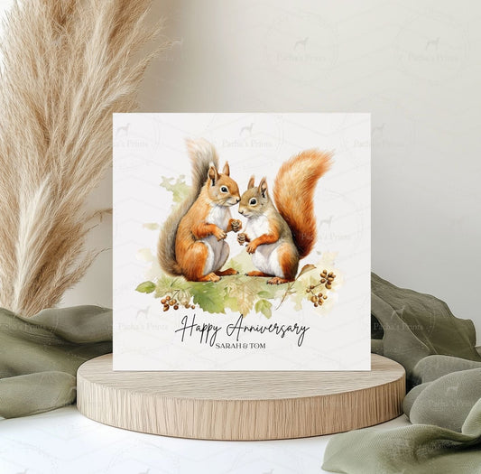 Greeting card- Squirrel