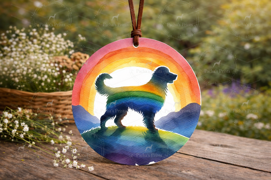Metal Tree Decoration- Retriever