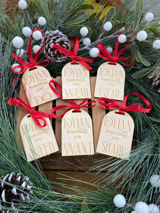 Christmas Mindful Gift tags