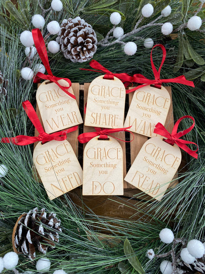 Christmas Mindful Gift tags