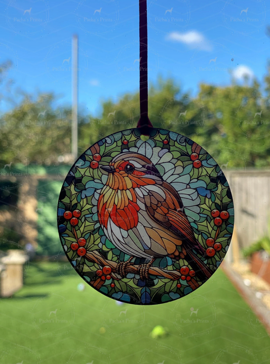Sun Catcher- Robin