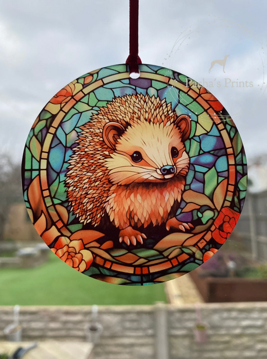 Sun Catcher- Baby Hedgehog