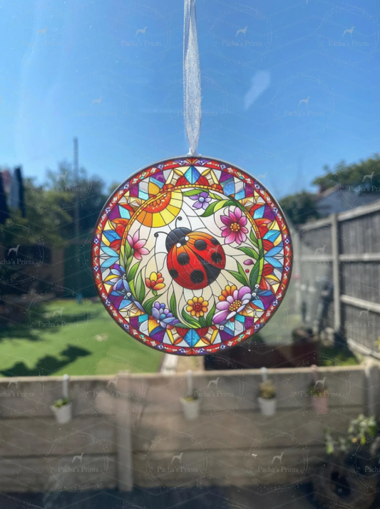 Sun Catcher- Lady bug
