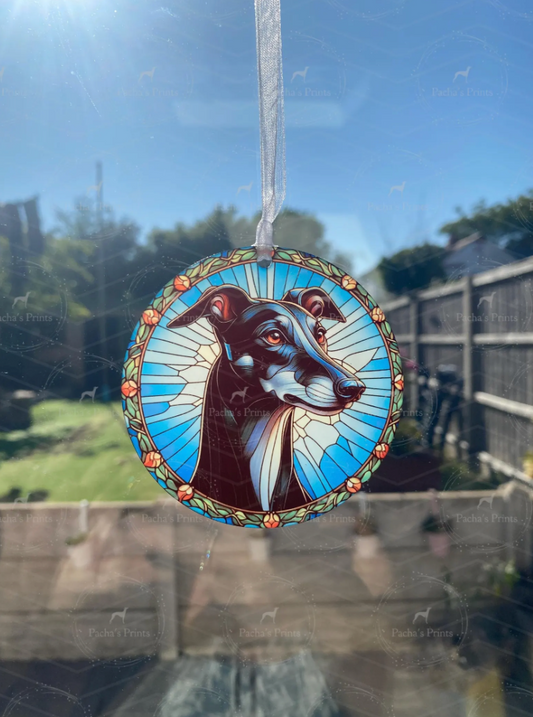 Sun Catcher- Black Sighthound
