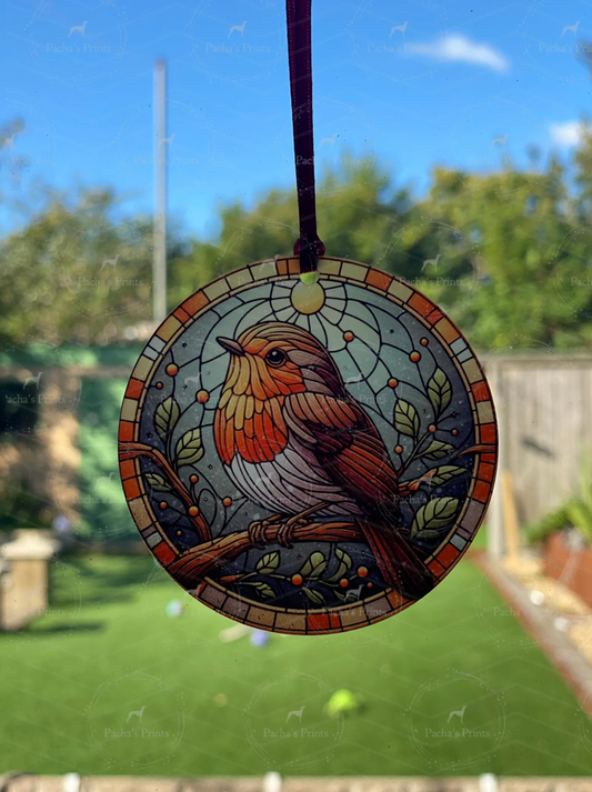 Sun Catcher- Robin