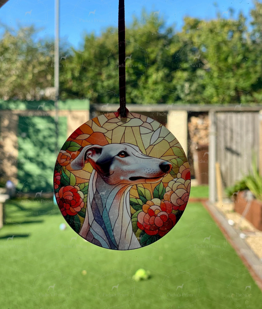 Sun Catcher- White Sighthound