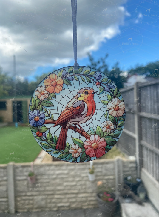 Sun Catcher- Robin